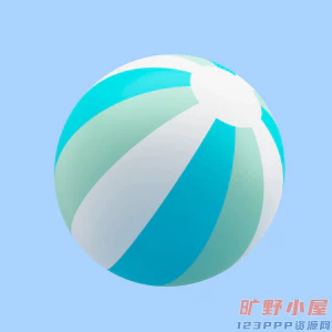 卡通3D立体比特币金融旅行旅游元素插画PSD分层设计素材源文件【023】