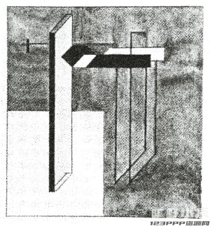 美式复古怀旧建筑人物黑白老照片剪报拼贴画剪贴画png免抠图素材【904】